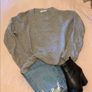 Madewell gray sweater
